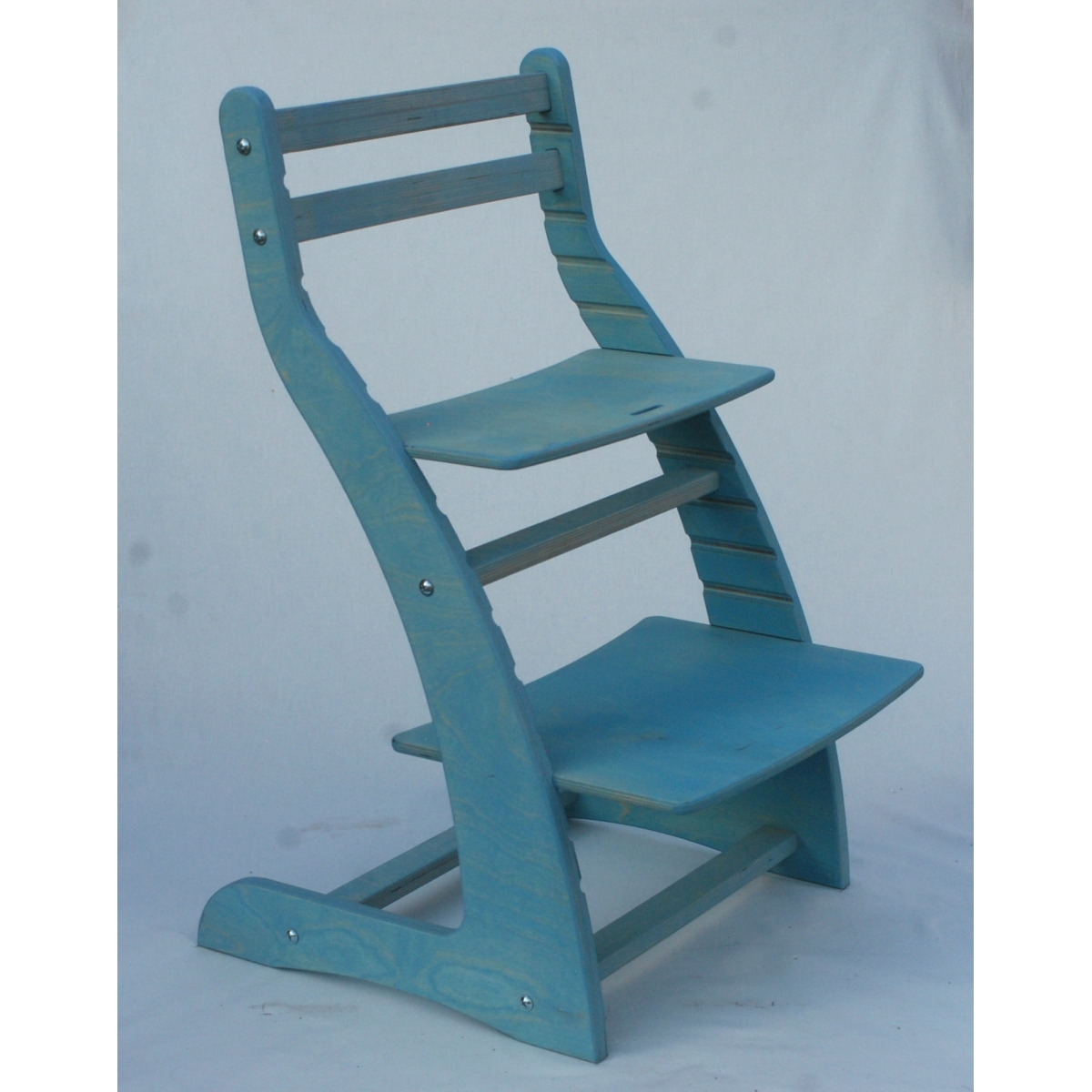 Регулируемый стул НЕКСТ из фанеры березы (цвет логан)
