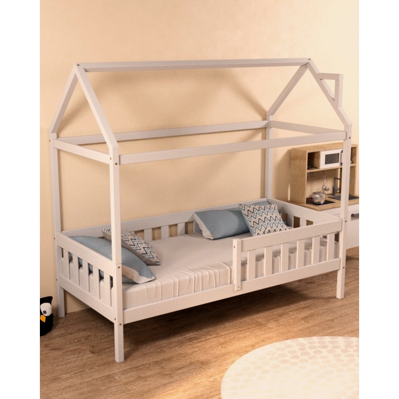 Кровать-домик Грейси (белая)