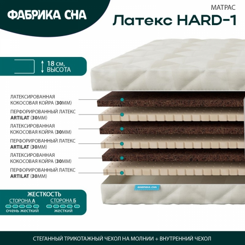 Матрас Латекс HARD 1