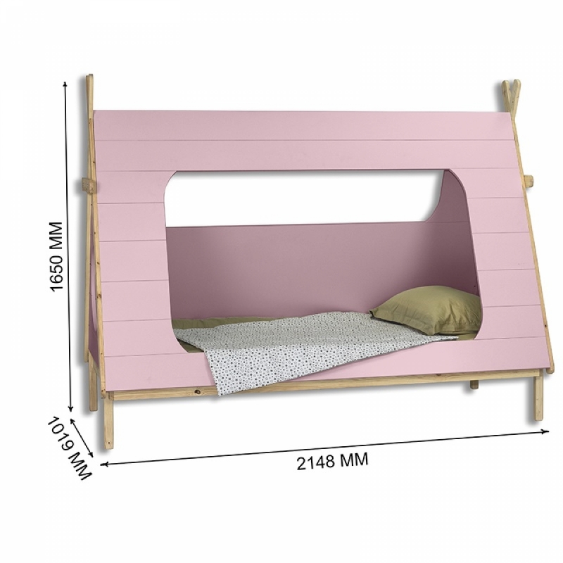 Кровать-домик Tipi «Вигвам» (розовая)
