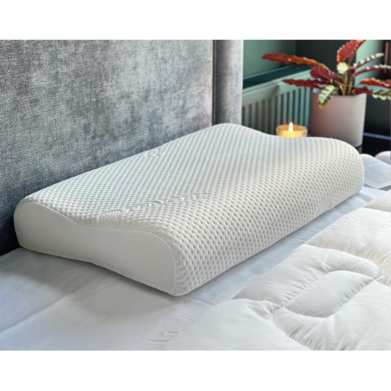 Анатомическая подушка Memory-5 M ergo-gel 60x40x9/11