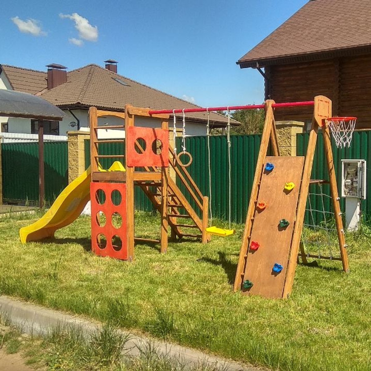 Детский уличный игровой комплекс Крепыш Эльбрус мини 0.2