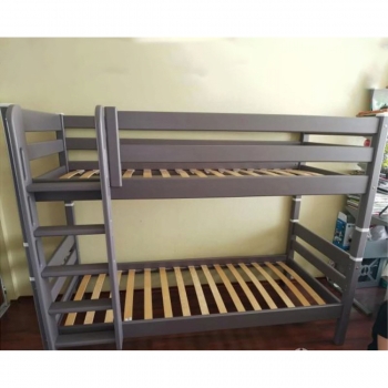 Двухъярусная кровать Соня Вариант 9 с прямой лестницей 190х80 (лаванда)
