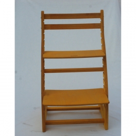 Регулируемый стул НЕКСТ из фанеры березы (цвет подсолнух)