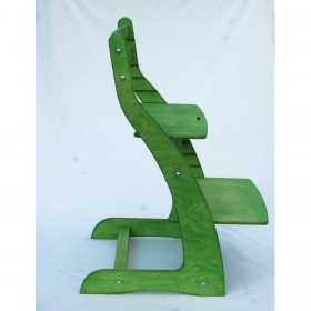 Регулируемый стул НЕКСТ из фанеры березы (цвет вегги)
