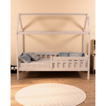 Кровать-домик Грейси (белая)