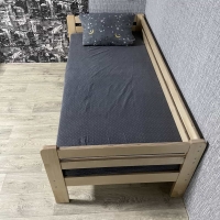 Кровать Ecodrev Классик без бортика и ящиков (лак)
