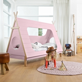 Кровать-домик Tipi «Вигвам» (розовая)