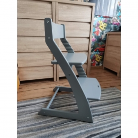 Детский регулируемый растущий стул «ВАСИЛЁК» Slim ВН-21Д (серый)