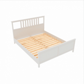 Кровать двуспальная Ева Ф-156.02 (белая)