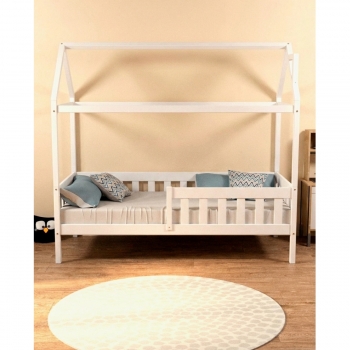 Кровать-домик Грейси (белая)