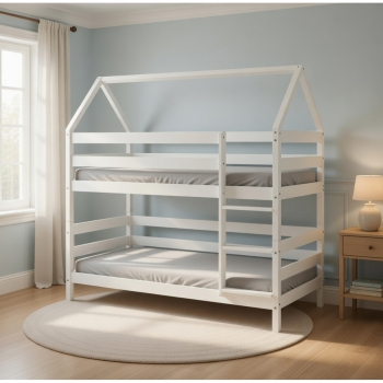 Двухъярусная кровать Мальта (белая)