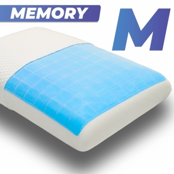 Анатомическая подушка Memory-4 M gel 60x40x12