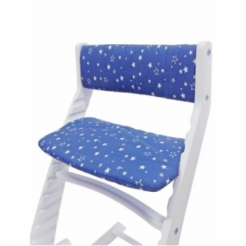 Мягкие подушки к стулу «ВАСИЛЁК» Slim ВН-21Д (синий)