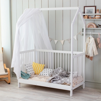 Кровать детская SWEET DREAMS BABYBETT 4 в 1 (белая)